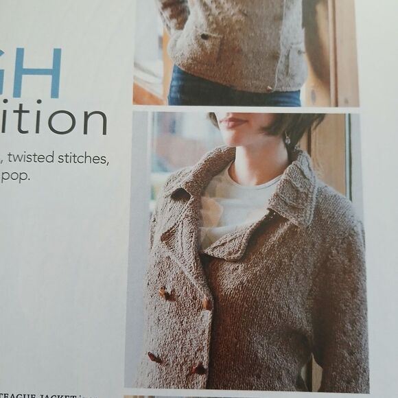 Magazine INTERWEAVE KNITS Spring 2012 Guide 18 Crisp Sweater Guides Patterns - Picture 5 of 7